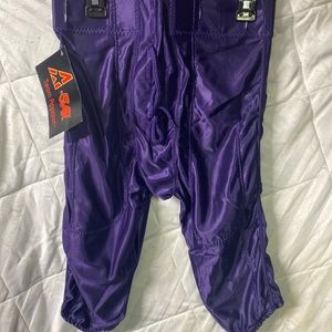 All Star Purple Youth Small Football Pants
